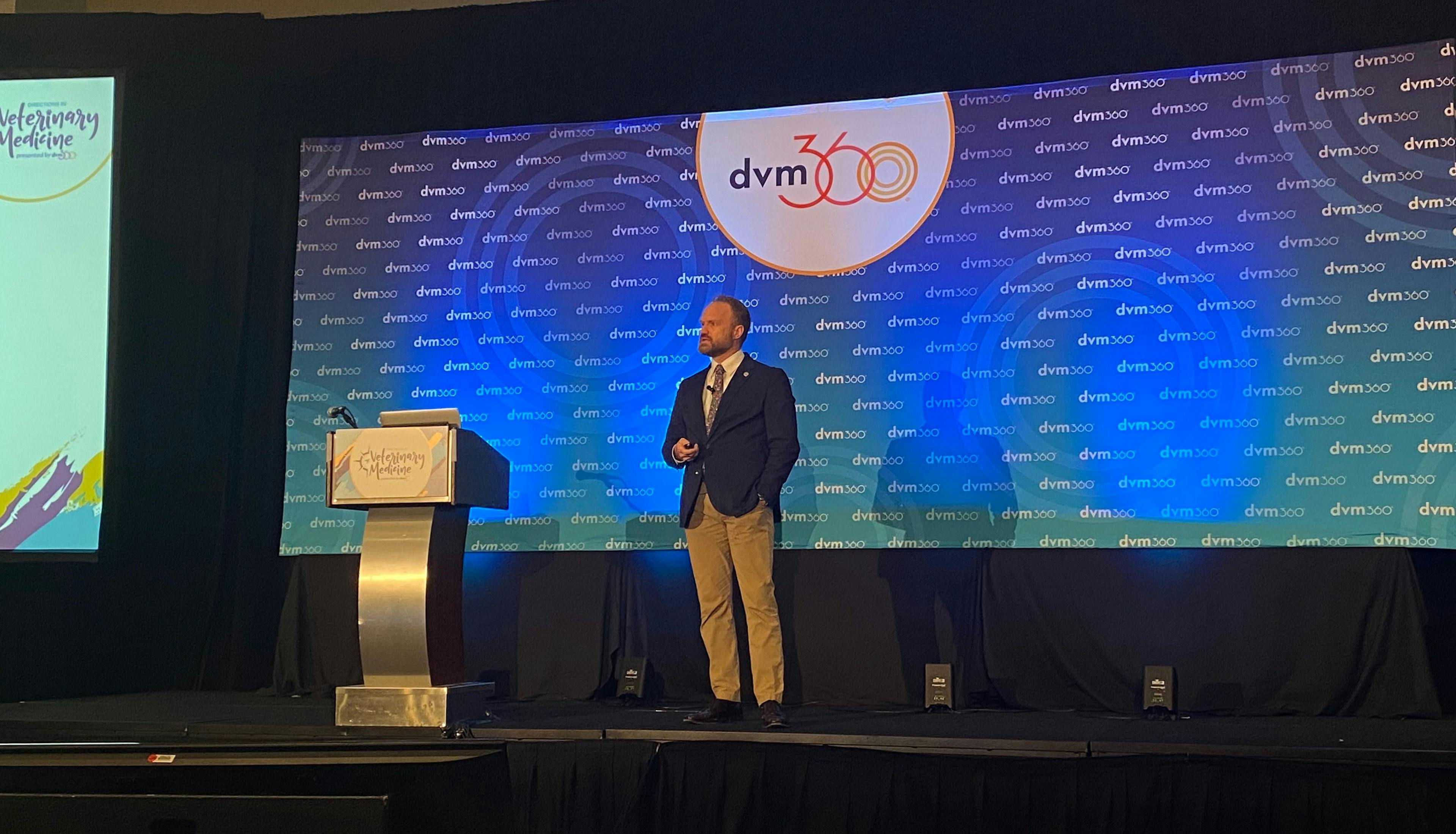 Credit: Sydney Yankowicz/dvm360®

Aaron Smiley, DVM, presented the second keynote session at the dvm360® Directions in Veterinary Medicine Conference.