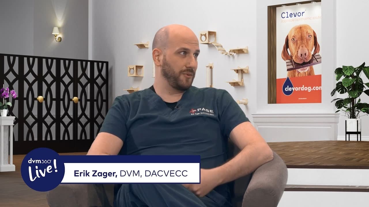 Erik Zager, DVM, DACVECC, discusses toxicology emergencies on an episode of dvm360® Live!™